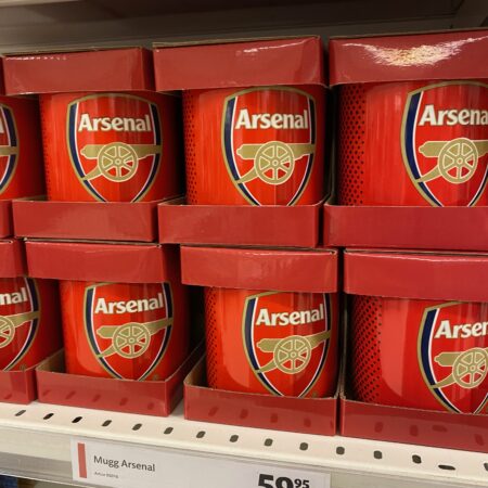 Arsenal mugg